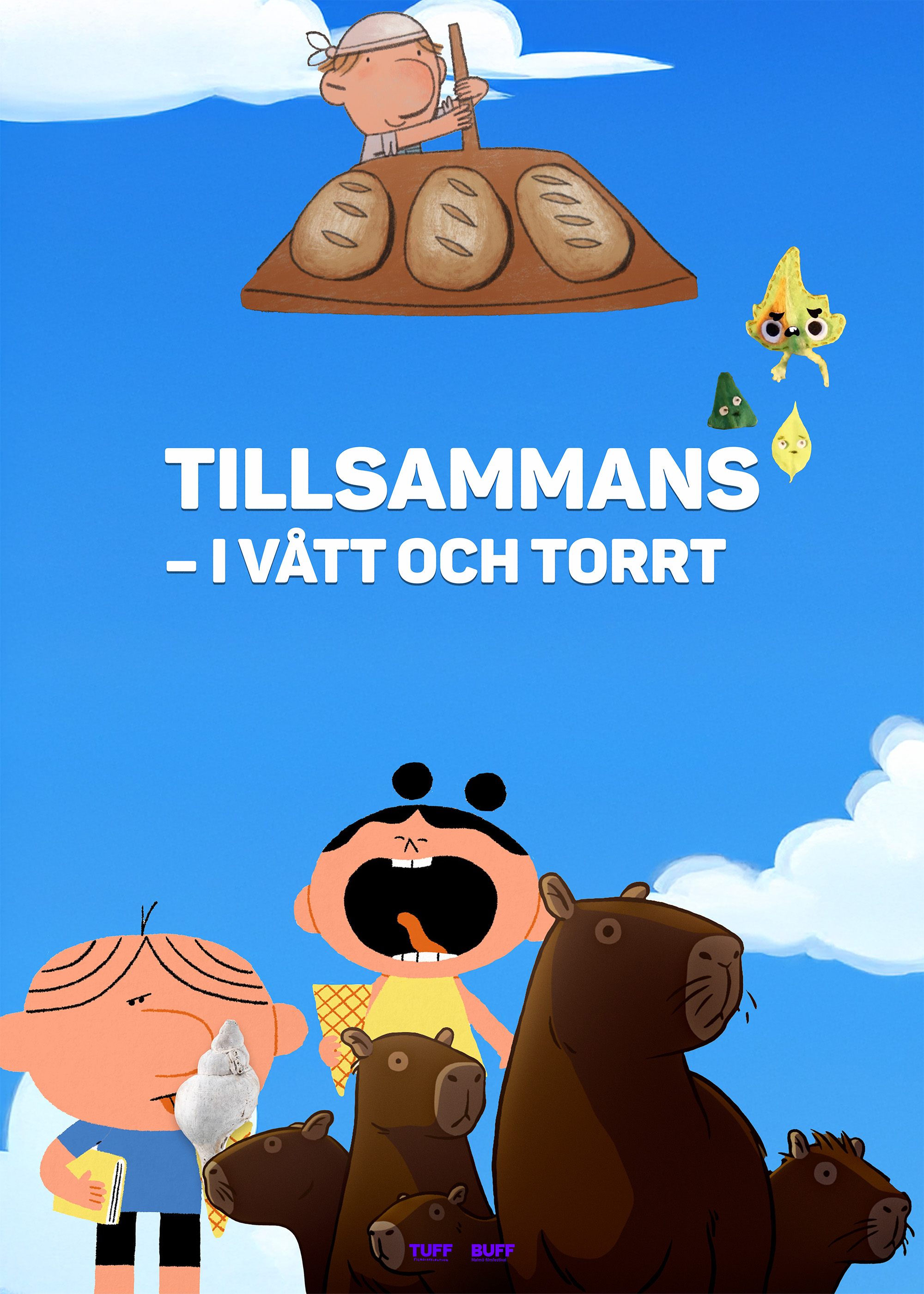 Affisch: Tillsammans - i vått och torrt